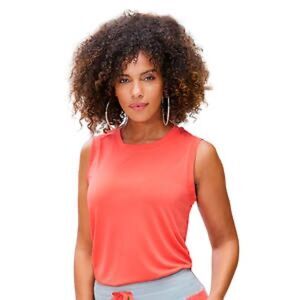10/$25🦋 NWT K. Jordan Coral Mesh V-Back Tank - Size Medium